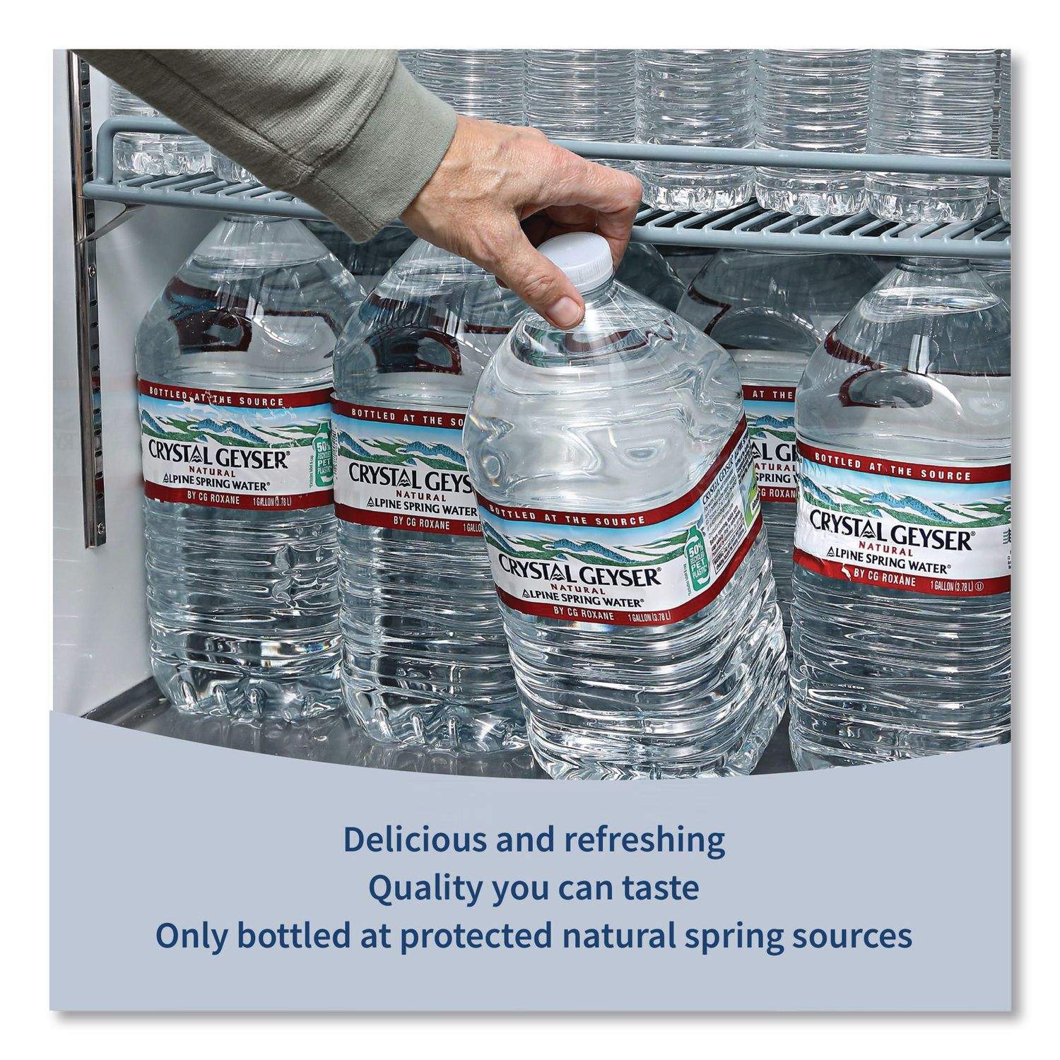 Alpine Spring Water by Crystal Geyser® CGW12514CT | OnTimeSupplies.com