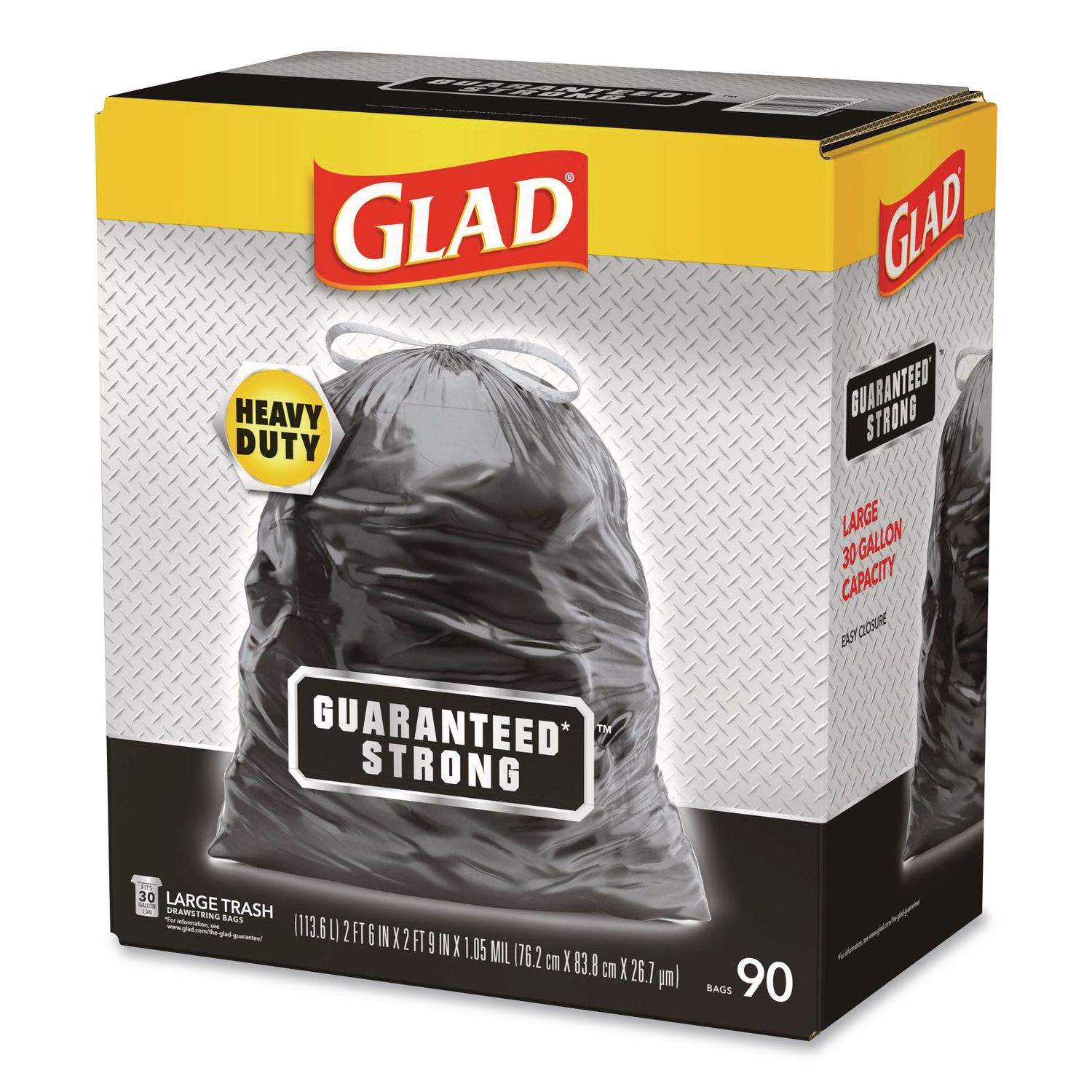 Guaranteed Strong Large Drawstring Trash Bags - Thumbnail 2