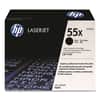 HEWCE255X - HP 55X, (CE255X) High-Yield Black Original LaserJet Toner Cartridge