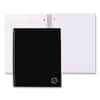 UNV66206 - Deluxe Sugarcane Based Notebooks, 1-Subject, Medium/College Rule, Black Coated-Bagasse Cover, (100) 11 x 8.5 Sheets