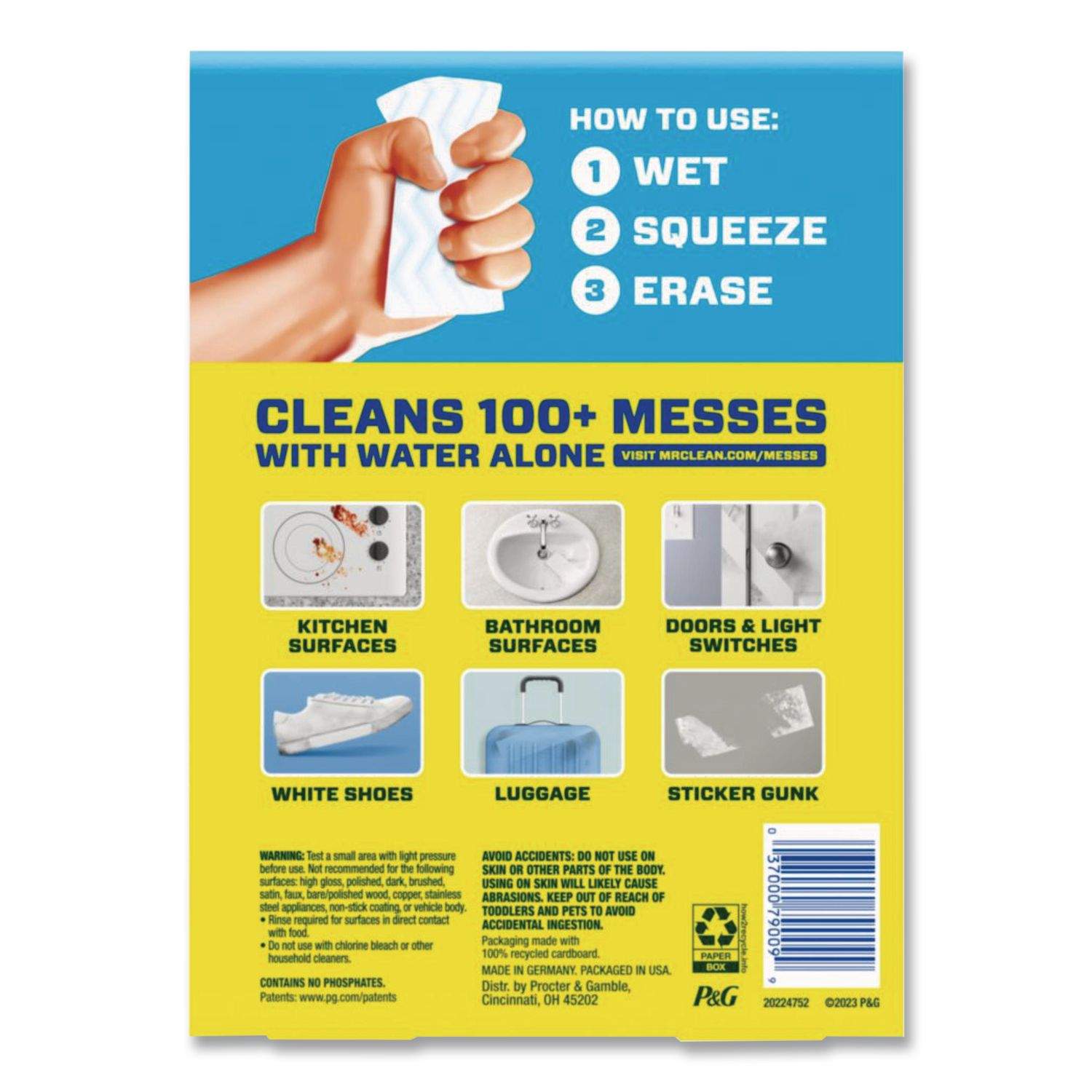 Magic Eraser by Mr. Clean® PGC79009 | OnTimeSupplies.com