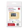 CLI70346 - Peel and Stick Photo Holders, 4.38 x 6.5, Clear, 10/Pack
