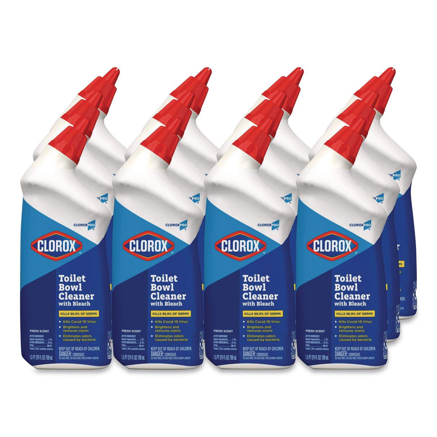 Clorox Pro Toilet Bowl Cleaner with Bleach by Clorox® CLO00031CT