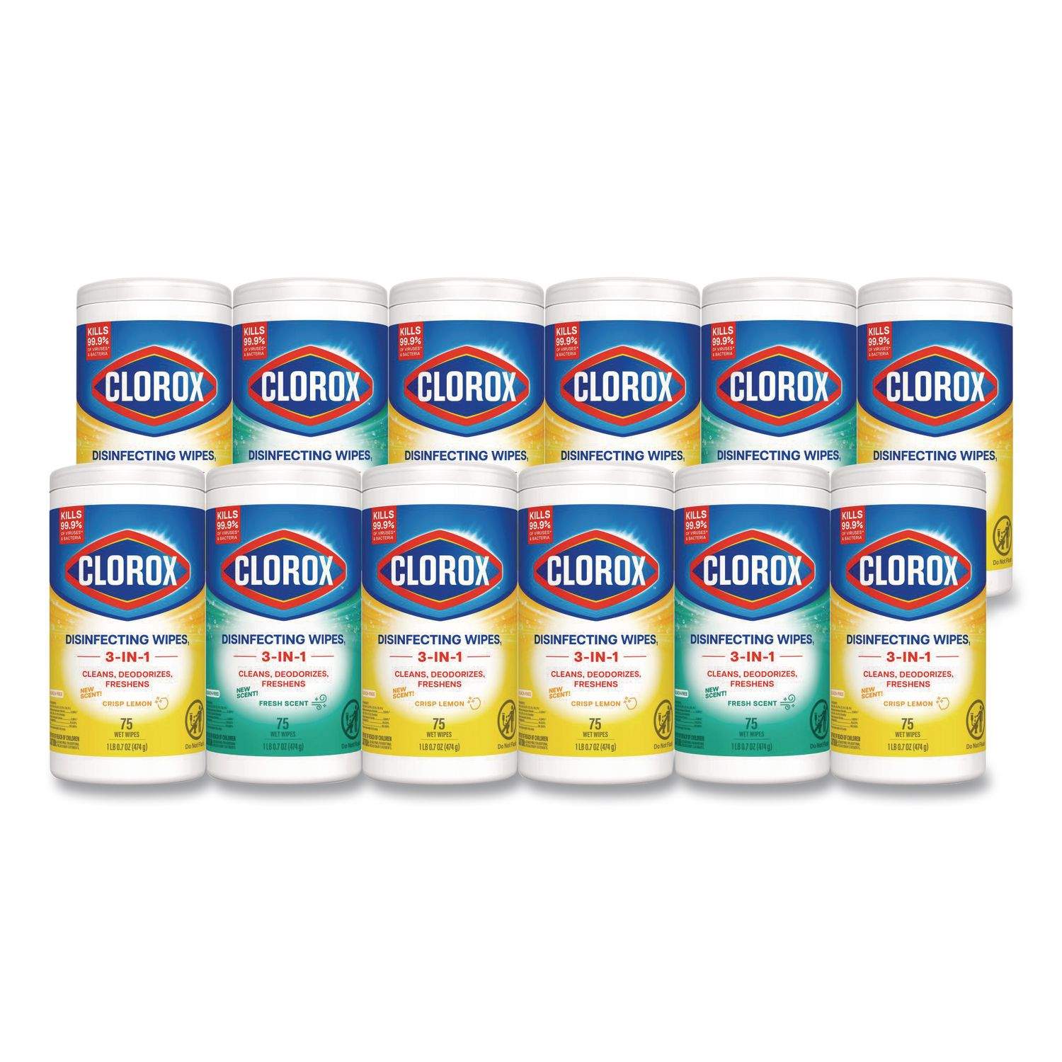 Disinfecting Wipes by Clorox® CLO30208 | OnTimeSupplies.com