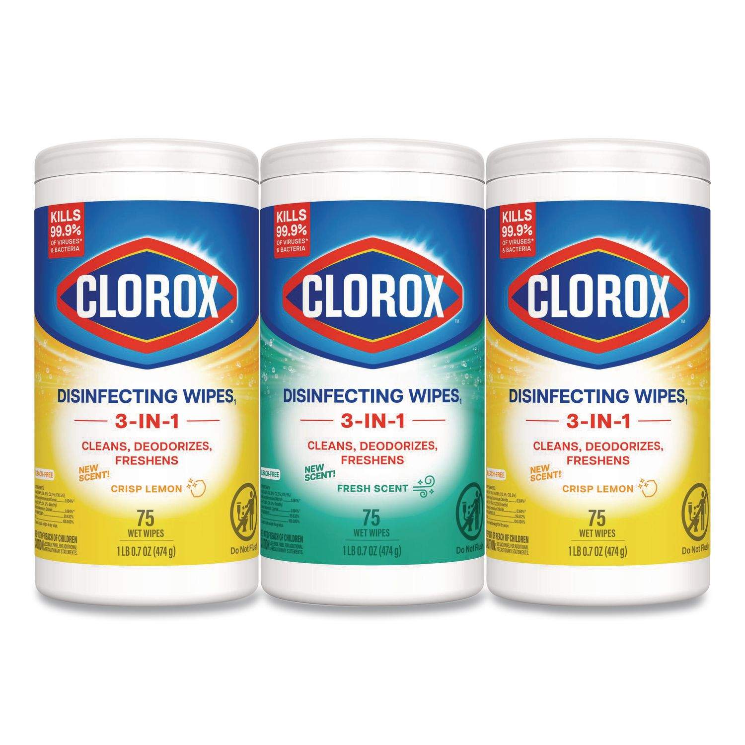 Disinfecting Wipes by Clorox® CLO30208PK | OnTimeSupplies.com