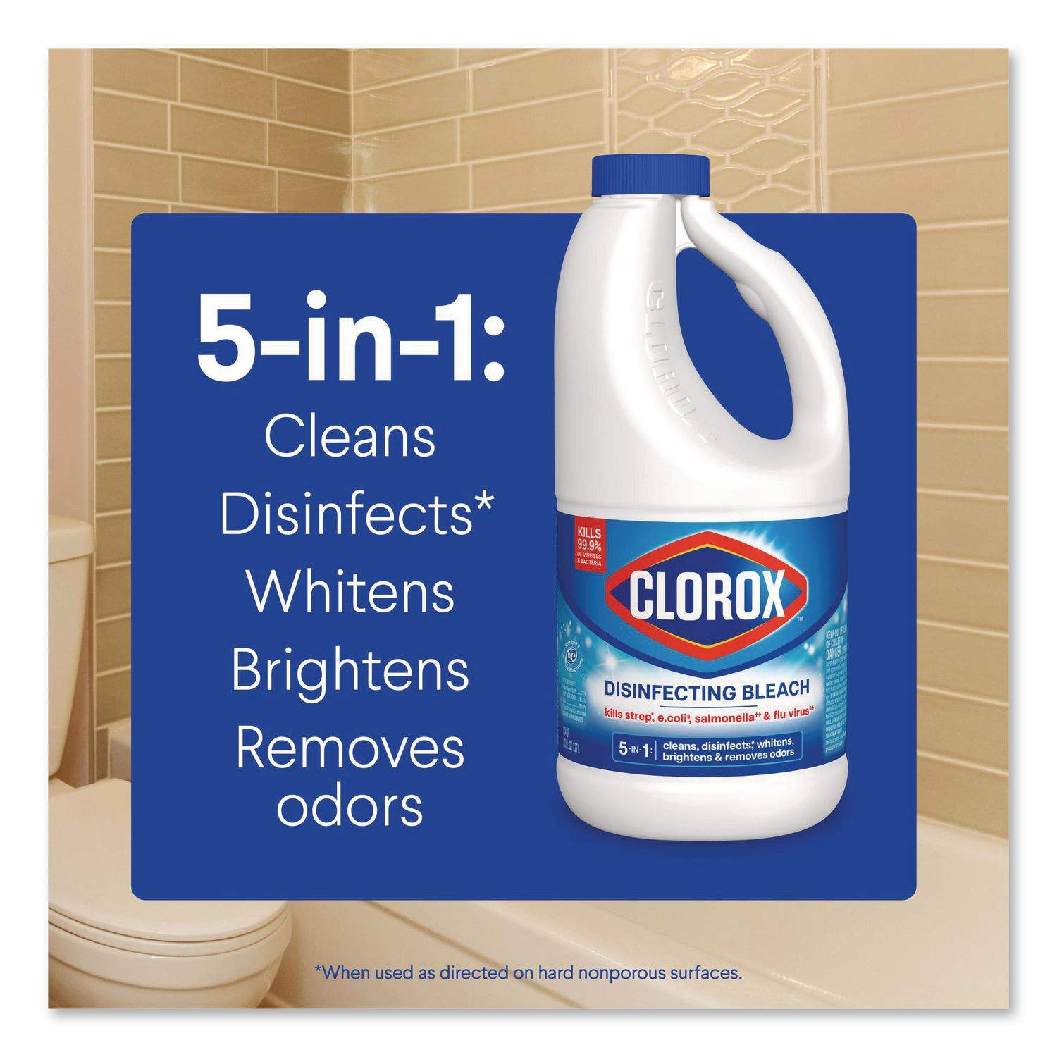 Concentrated Regular Disinfecting Bleach by Clorox® CLO32260