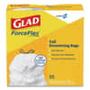 CLO78526 - CloroxPro ForceFlex Tall Kitchen Drawstring Trash Bags, 13 gal, 24 x 27.38, Gray, 100/Box