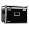 IDEVZ01008 - Locking File Chest with Adjustable File Rails, Letter/Legal Files, 17.5" x 14" x 12.5", Black