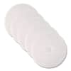 MMM08484 - Low-Speed Super Polishing Floor Pads 4100, 20" Diameter, White, 5/Carton