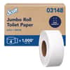 KCC03148 - Essential JRT Jumbo Roll Bathroom Tissue, Septic Safe, 2-Ply, 3.55" x 1,000 ft, White, 4 Rolls/Carton