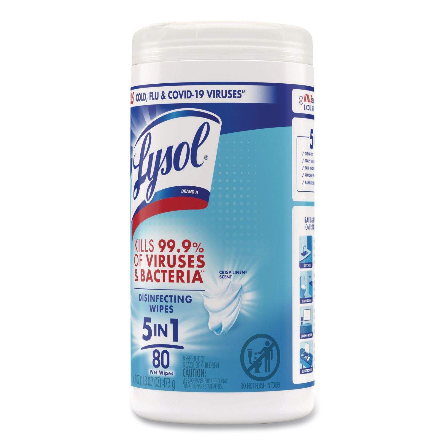 Disinfecting Wipes by LYSOL® Brand RAC89346 | OnTimeSupplies.com