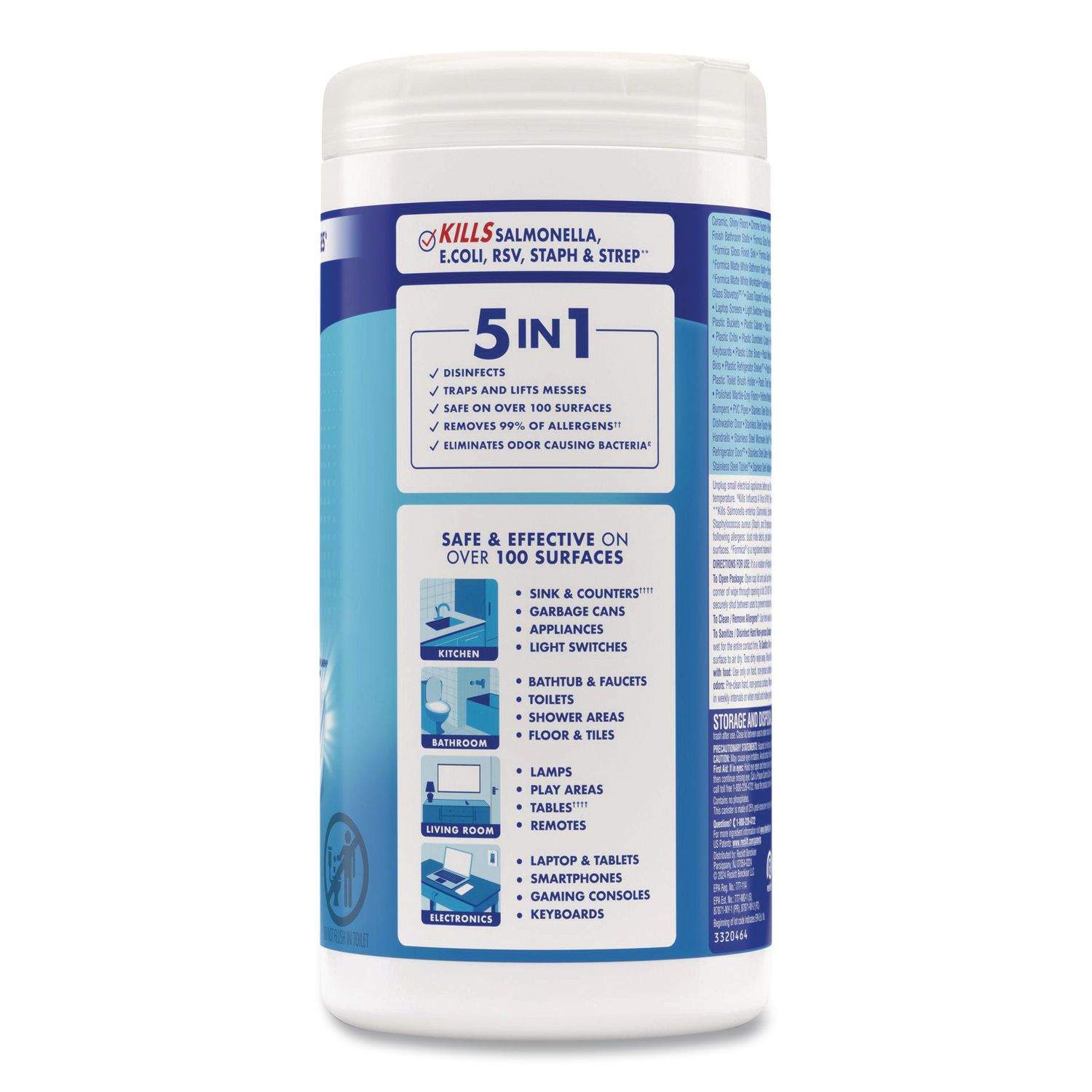 Disinfecting Wipes by LYSOL® Brand RAC89346 | OnTimeSupplies.com