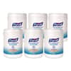 GOJ911306CT - Sanitizing Hand Wipes, 6.75 x 6, Fresh Citrus, White, 270/Canister, 6 Canisters/Carton