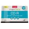 MAX648250 - CD-R Discs, 700 MB/80 min, 48x, Spindle, Silver, 50/Pack