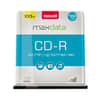 MAX648200 - CD-R Discs, 700 MB/80 min, 48x, Spindle, Silver, 100/Pack