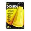 MAS00966 - Giant Foot Doorstop, No-Slip Rubber Wedge, 3.5w x 6.75d x 2h, Safety Yellow