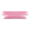 PFX4312PIN - Transparent Colored Tabs For Hanging File Folders, 1/3-Cut, Pink, 3.5" Wide, 25/Pack