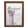 NUD15815 - Solid Oak Hardwood Frame, 8.5 x 11, Walnut Finish