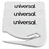 UNV31803 - Letter Slitter Hand Letter Opener with Concealed Blade, 2.5", White, 3/Pack