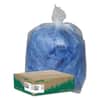 WBIRNW4615C - Linear Low Density Clear Recycled Can Liners, 45 gal, 1.5 mil, 40" x 46", Clear, 10 Bags/Roll, 10 Rolls/Carton