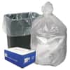WBIHD24248N - Can Liners, 10 gal, 8 mic, 24" x 24", Natural, 50 Bags/Roll, 20 Rolls/Carton