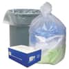 WBIHD386014N - Can Liners, 60 gal, 14 mic, 38" x 60", Natural, 20 Bags/Roll, 10 Rolls/Carton