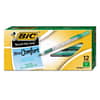 BICGSMG11GN - Round Stic Grip Xtra Comfort Ballpoint Pen, Easy-Glide System, Stick, Medium 1.2 mm, Green Ink, Gray/Green Barrel, Dozen