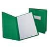 OXF52503 - Title Panel and Border Front Report Cover, Three-Prong Fastener, 0.5" Capacity, 8.5 x 11, Light Green/Light Green, 25/Box