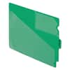 PFX13543 - Colored Poly End Tab "Out" Guides, 1/3-Cut: Center Position, For Letter Size Files, Green, 50/Box