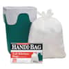 WBIHAB6FK100 - Super Value Pack Can Liners, 13 gal, 0.6 mil, 23.75" x 28", White, 100/Box