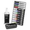 NSN3656126 - 7520013656126, SKILCRAFT 12-Marker Dry Erase System, Assorted Tip Sizes/Types, Assorted Colors, 12/Kit