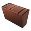 PFXER19A - Earthwise by Pendaflex Recycled Indexed Expanding File, 21 Sections, 1/21-Cut Tabs, Legal Size, Red Fiber