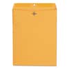 UNV35267 - Kraft Clasp Envelope, 28 lb Bond Weight Kraft, #97, Square Flap, Clasp/Gummed Closure, 10 x 13, Brown Kraft, 100/Box