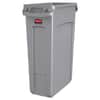 RCP354060GY - Slim Jim with Venting Channels, 23 gal, Plastic, Gray