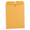 UNV42907 - Kraft Clasp Envelope, #12 1/2, Square Flap, Clasp/Gummed Closure, 9.5 x 12.5, Brown Kraft, 100/Box