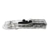 NSN3174220 - 7510013174220, SKILCRAFT Clam Clip Dispenser, Medium, Clear/Silver, 8 Clips/Dispenser, 12 Dispensers/Pack