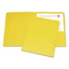 NSN5122414 - 7510015122414, SKILCRAFT Double Pocket Portfolio, Accommodates (75) 11 x 8.5 Sheets, Yellow, 25/Box