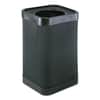 SAF9790BL - At-Your-Disposal Top-Open Receptacle, 38 gal, Polyethylene, Black