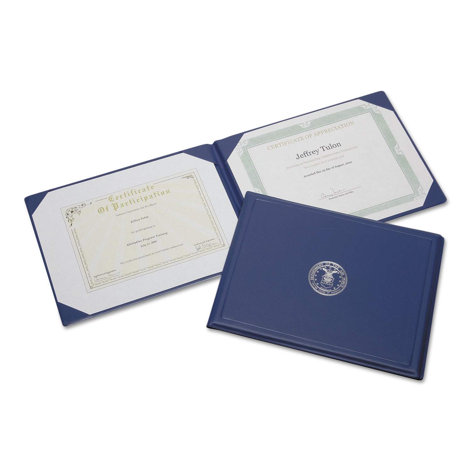 AbilityOne® Award Certificate Binder — Army | OnTimeSupplies.com