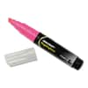 NSN4607598 - 7520004607598, SKILCRAFT Large Fluorescent Highlighter, Fluorescent Pink Ink, Chisel Tip, Black/Pink Barrel, Dozen