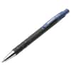 NSN3687772 - 7520013687772, SKILCRAFT Rubberized Ballpoint Pen, Retractable, Medium 1 mm, Blue Ink, Black Barrel, Dozen