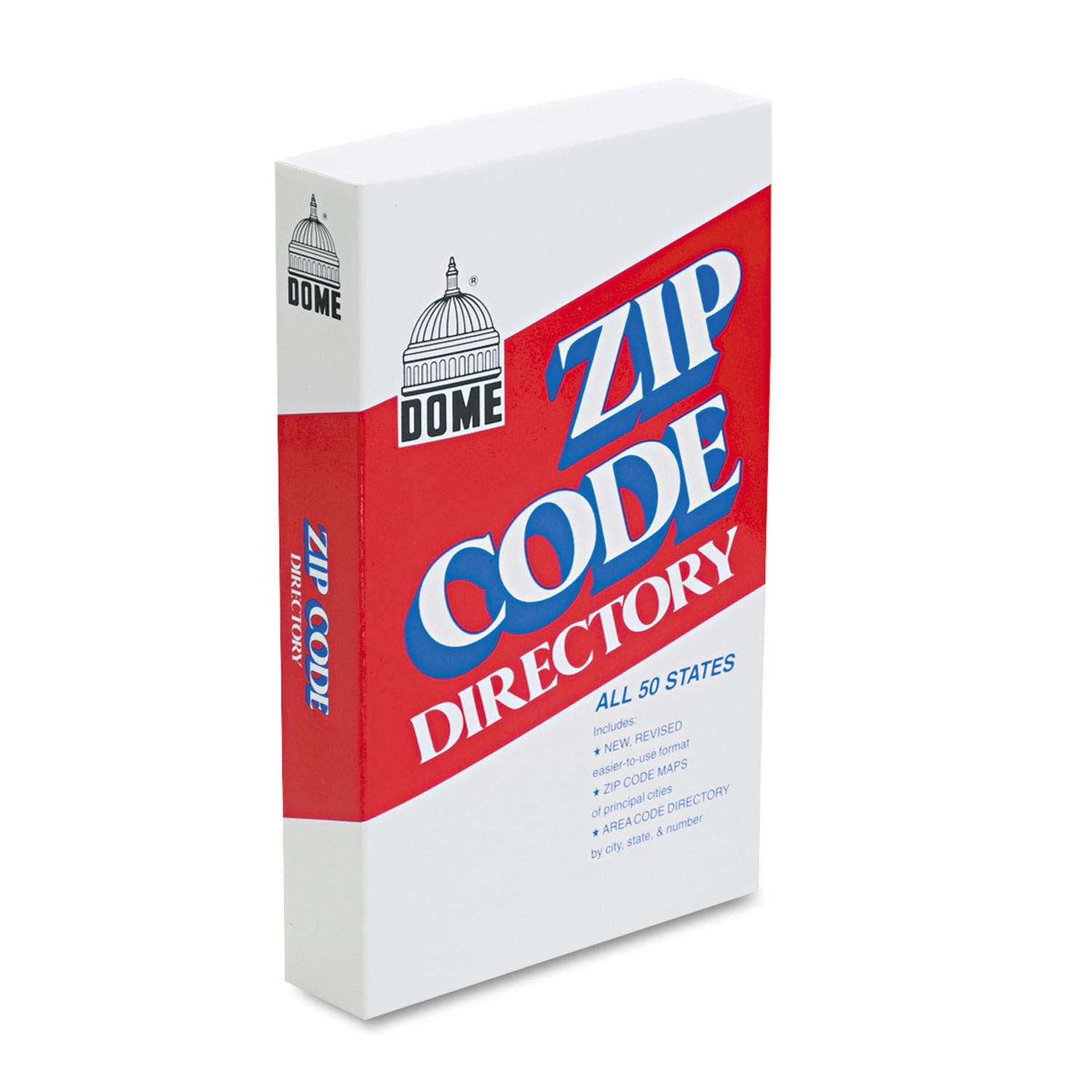 Zip Code Directory by Dome® DOM5100 | OnTimeSupplies.com