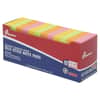 NSN3857560 - 7530013857560, SKILCRAFT Self-Stick Note Pads, 1.5" x 2", Assorted Neon Colors, 100 Sheets/Pad, 12 Pads/Pack