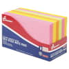 NSN4181420 - 7530014181420, SKILCRAFT Self-Stick Note Pads, 3" x 5", Assorted Neon Colors, 100 Sheets/Pad, 6 Pads/Pack