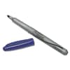 NSN5114319 - 7520015114319, SKILCRAFT Fine Point Permanent Marker, Fine Bullet Tip, Blue, Dozen