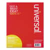UNV20923 - Filler Paper, 3-Hole, 8.5 x 11, Wide/Legal Rule, 200/Pack