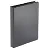 UNV20961 - Economy Round Ring View Binder, 3 Rings, 1" Capacity, 11 x 8.5, Black