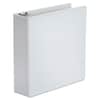 UNV20992 - Economy Round Ring View Binder, 3 Rings, 3" Capacity, 11 x 8.5, White