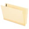 PFX13210 - Manila Laminated End Tab Fastener Folders, Straight Tab, Expands 0.75", 1 Fastener, Legal Size, 11-pt Manila, 50/Box