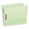 PFX17180 - Heavy-Duty Pressboard Folders with Embossed Fasteners, Straight Tab, Expands 2", 2 Fasteners, Letter Size, Green, 25/Box